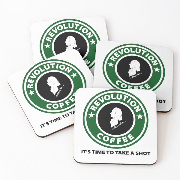 Item preview, Alexander Hamilton Revolution Coffee Time to Take a Shot Musical designed and sold by Rocket Fox.