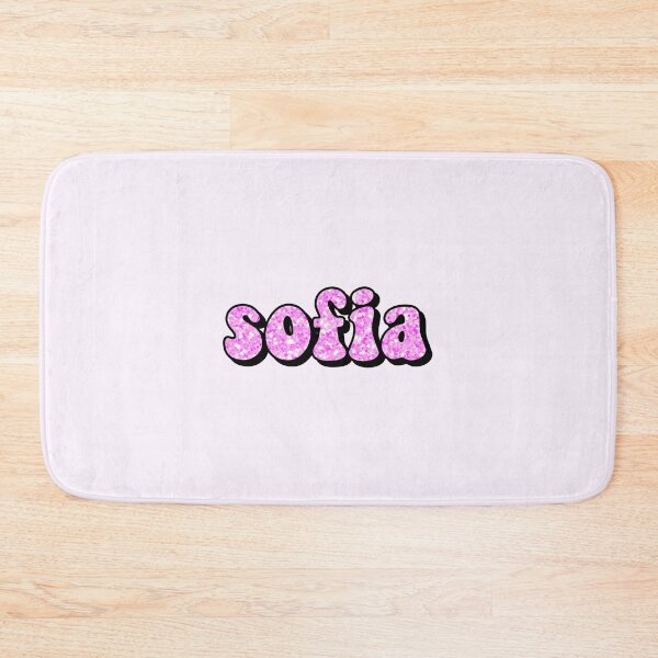 Item preview, aesthetic hot pink glitter sofia name designed and sold by STAR10008.