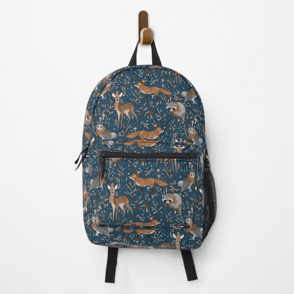 Item preview,  Winter woodland - navy designed and sold by Petit Faon Prints.