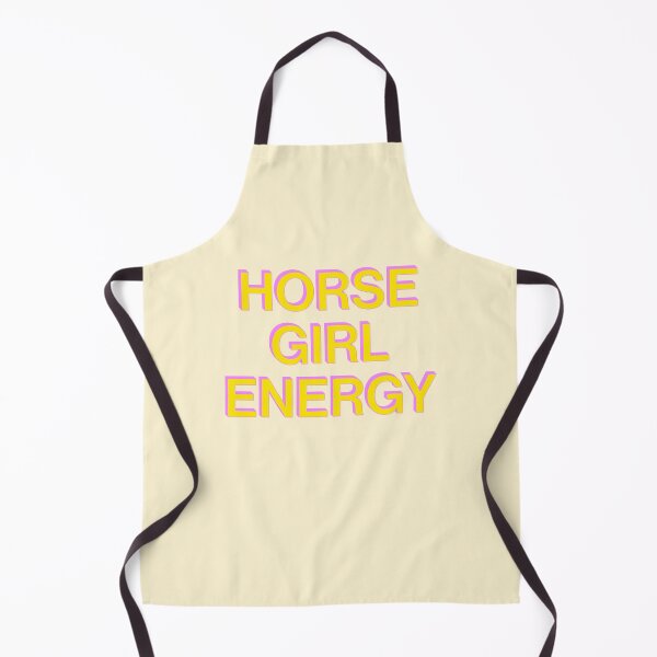 Item preview, Horse Girl Energy Sports Retro Pink designed and sold by sharedipmemes.
