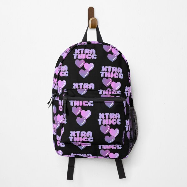 Item preview, Xtra Thicc Extra Thick Hearts Cute Kawaii Pastel Goth Emo Blue Pink designed and sold by RKSDesigns.