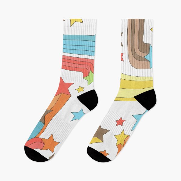 Item preview, 70s Stars - Pop Art Rainbow Pattern designed and sold by elevens.