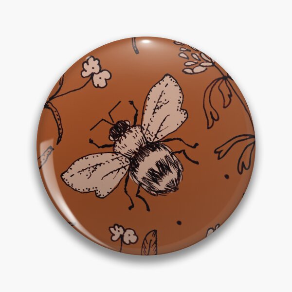Item preview,  Abejas - óxido designed and sold by Petit Faon Prints.