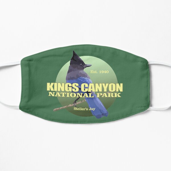 Kings Canyon National Park (Stellar's Jay)(WT) Flat Mask