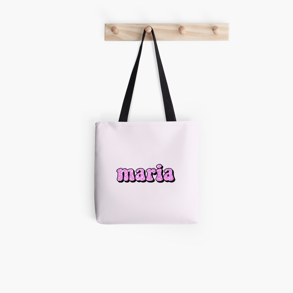 SPELL TOTE BAG PINK AND GREEN - A – hanamer
