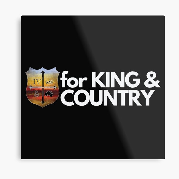 for King and Country Christian Band/Music Metal Print