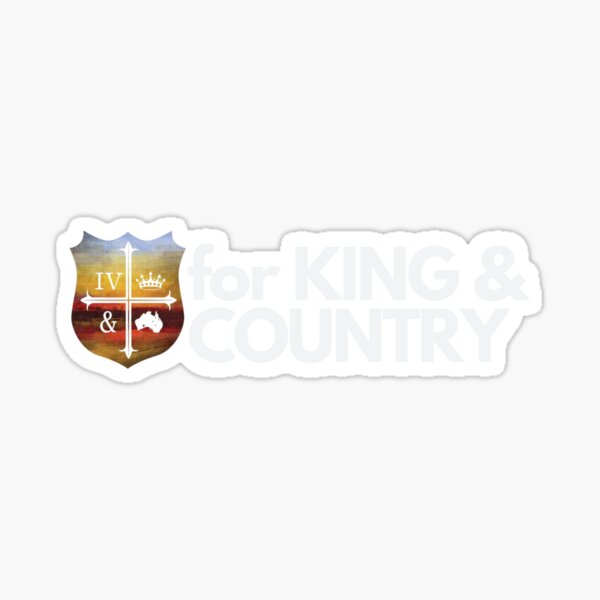 for King and Country Christian Band/Music Sticker