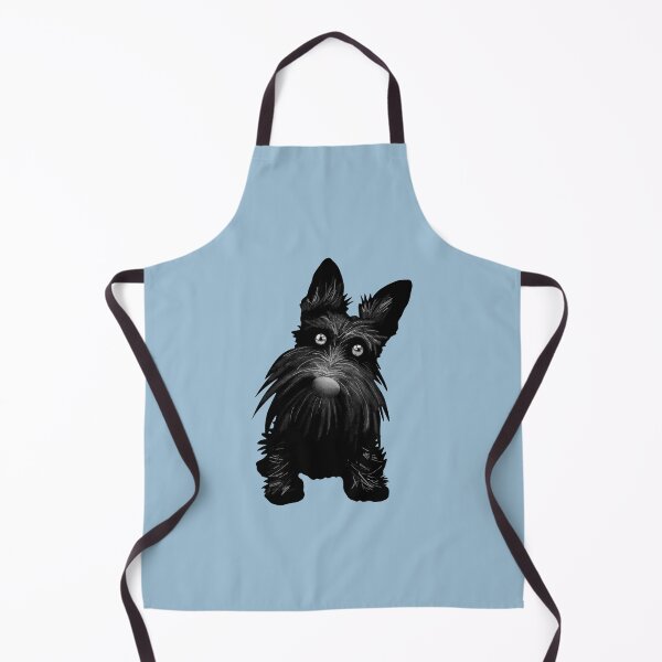 Item preview, Cute Scotty Scottie Dog - Blue designed and sold by VicEllisArt.