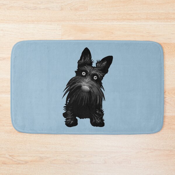 Item preview, Cute Scotty Scottie Dog - Blue designed and sold by VicEllisArt.