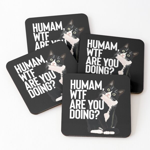 Item preview, Crazy humans and their cats designed and sold by Theteetokstore.
