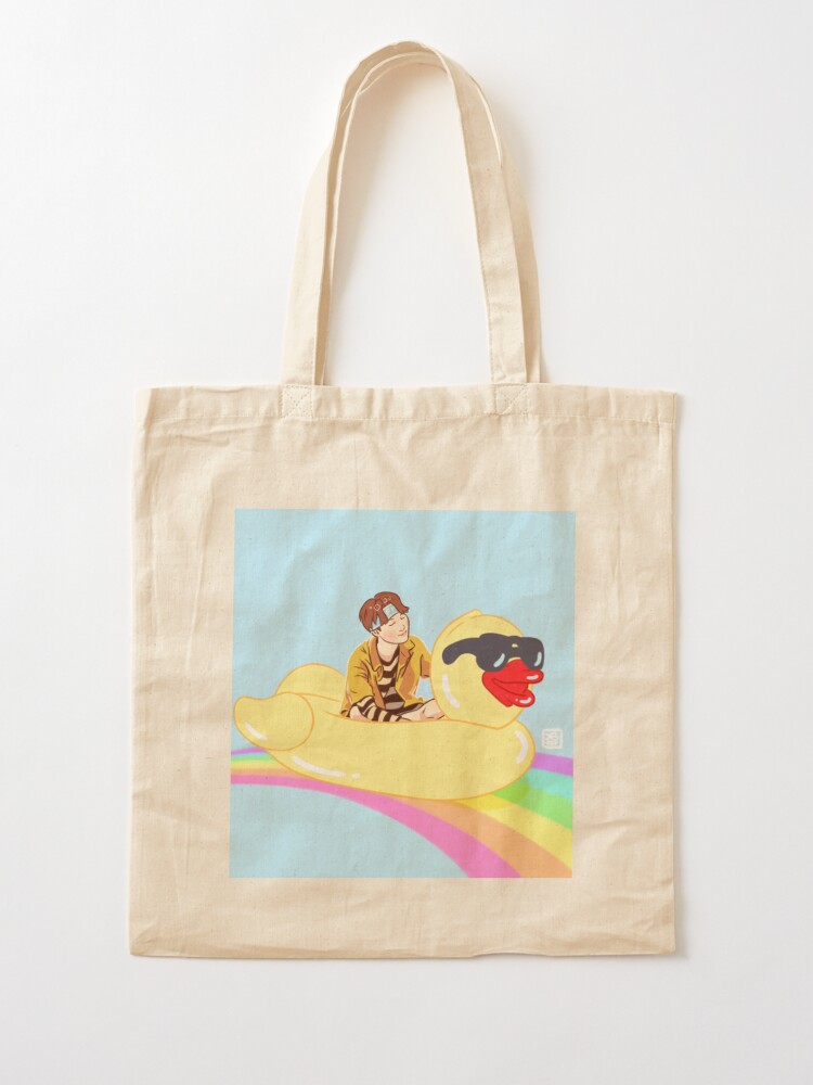 BTS] Suga on a duck Tote Bag by Barbaski