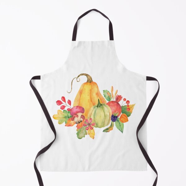 Item preview, Orange Pumpkin and mushrooms designed and sold by Designhub14.