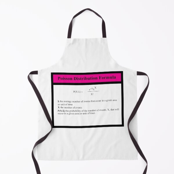 Item preview, Poisson Distribution Equation:  The Statistics Matrix at  Redbubble, 2020 designed and sold by Mark Stansberry.