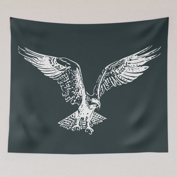 Item preview, Osprey White Print designed and sold by designsasstultd.