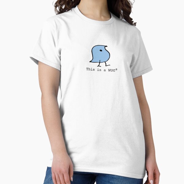 Vista previa del artículo con la obra «Este es un WUG (R)», diseñado y vendido por OfficialWug.
