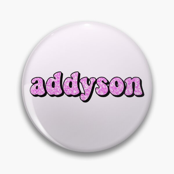 Item preview, aesthetic hot pink glitter addyson name designed and sold by STAR10008.