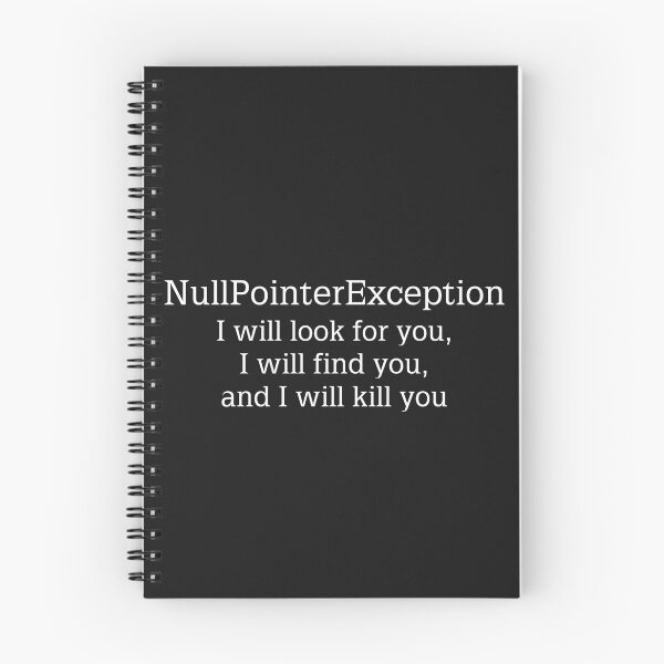 Item preview, Null Pointer Exception designed and sold by BleuBlue.