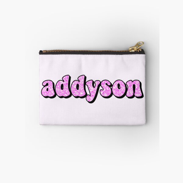 Item preview, aesthetic hot pink glitter addyson name designed and sold by STAR10008.