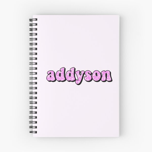 Item preview, aesthetic hot pink glitter addyson name designed and sold by STAR10008.