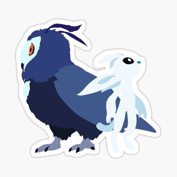 Item preview, Ori and Ku - Minimalistic Vector Art designed and sold by Cae Grey.