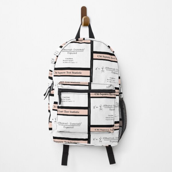 Item preview, Chi Square Test Statistic:  The Statistics Matrix at  Redbubble designed and sold by Mark Stansberry.