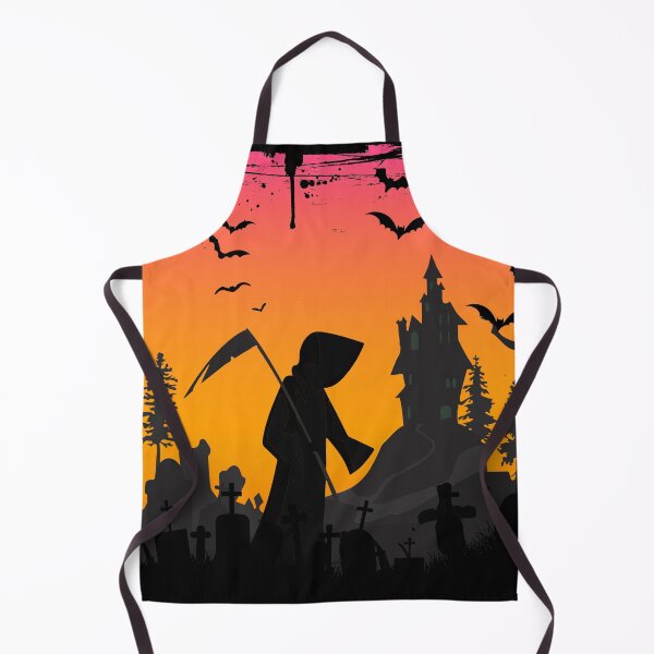 Item preview, Grim Reaper in Graveyard at Dawn Halloween designed and sold by Mareom Design.