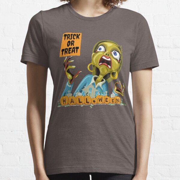 Attack of the Vegan Zombies Vegetarian Halloween Vegan Shirt Vegan Gift Halloween Costume Halloween Shirt Vegan T Shirt Vegetarian Gift Vegan Clothing Vegan Halloween Vegan Zombie Essential T-Shirt