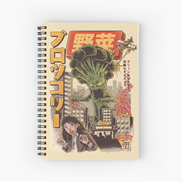 mais c'est devenu quelque chose de fatal. Le Terrible Broccozilla! Cahier à spirale
