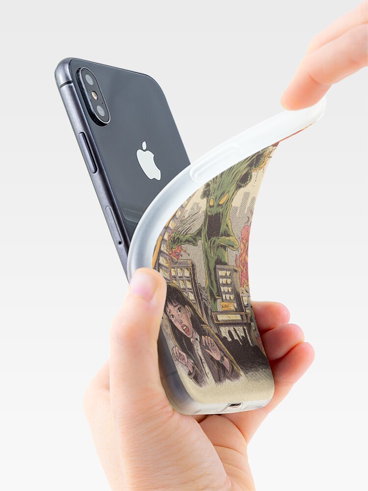 Alternate view of THE BROCCOZILLA iPhone Case & Cover