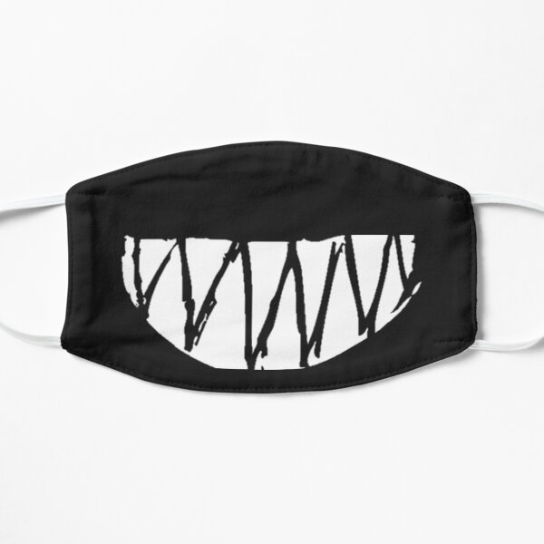 Sharp Teeth Face Masks Redbubble - sharp teeth mask roblox