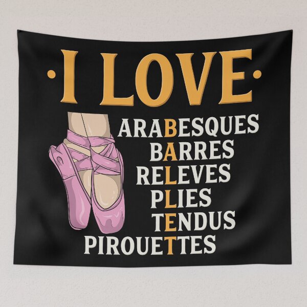 Item preview, I Love Ballet designed and sold by Sandra78.