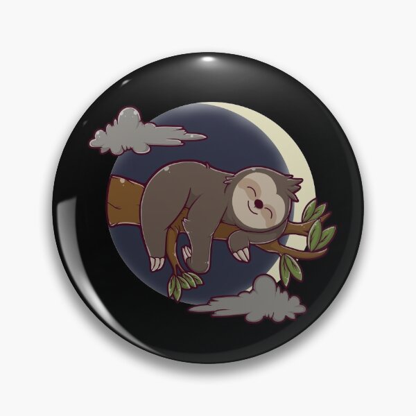 Item preview, Sleeping Sloth Solar Eclipse designed and sold by palaco210.