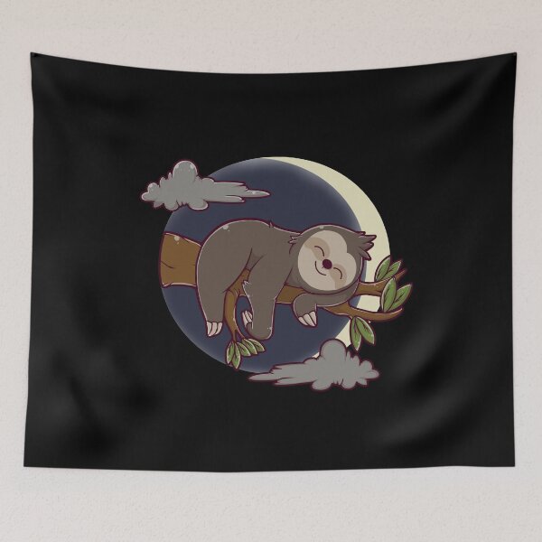 Item preview, Sleeping Sloth Solar Eclipse designed and sold by palaco210.