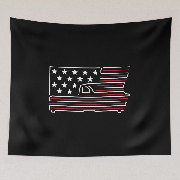 Item preview, American Flag Gun design designed and sold by Dise37.