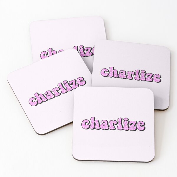 Item preview, aesthetic hot pink glitter charlize name designed and sold by STAR10008.