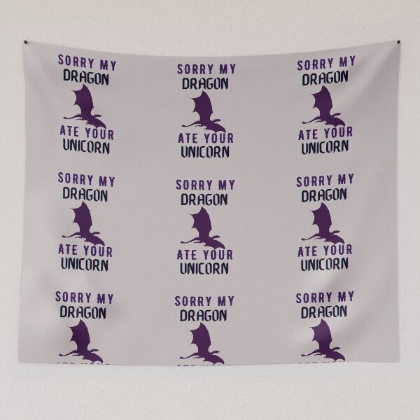 Item preview, sorry my dragon ate your unicorn designed and sold by The Parallel X.
