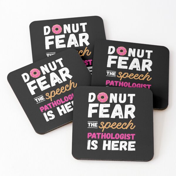 Item preview, Donut Worry The Speech Pathologist Is Here SLP Therapy designed and sold by sweetheartistic.