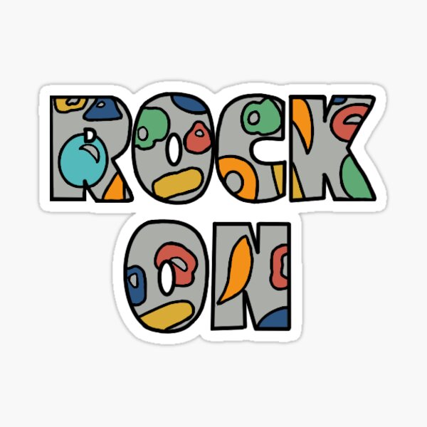 Artikel-Vorschau von Rock On Climbing Holds, designt und verkauft von Radical Stickers.