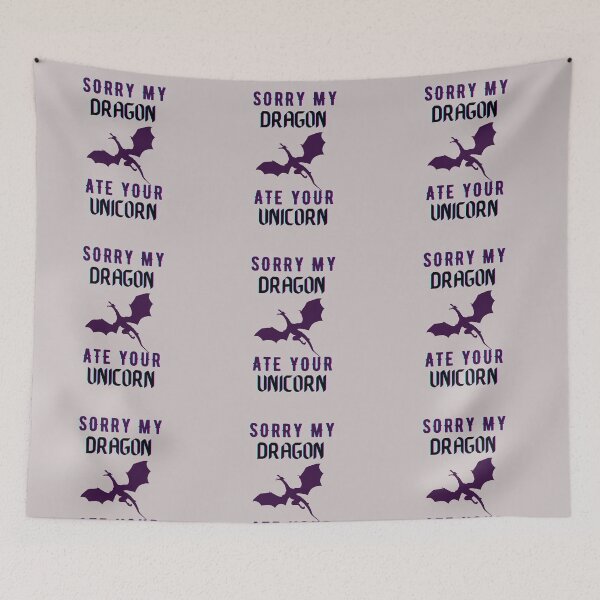 Item preview, sorry my dragon ate your unicorn designed and sold by The Parallel X.