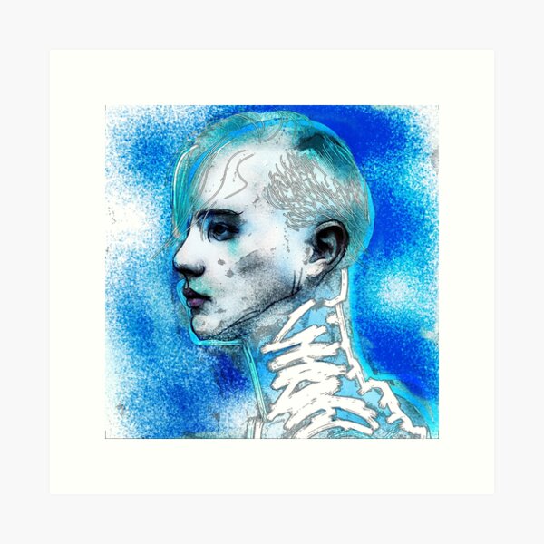 boys get blue too Art Print