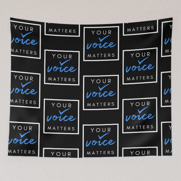 Item preview, Your voice matters designed and sold by TeeBeesDesign.