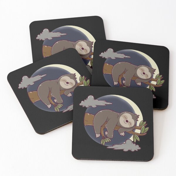 Item preview, Sleeping Sloth Solar Eclipse designed and sold by palaco210.