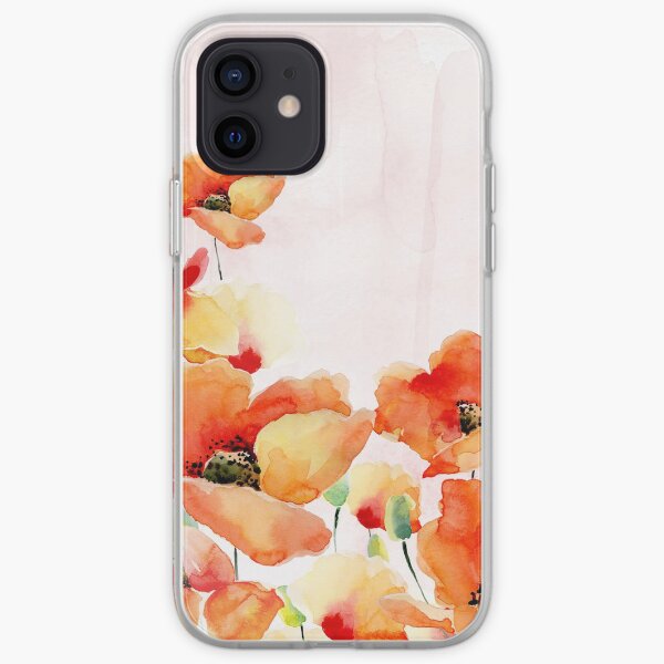 Beautiful Poppies iPhone Soft Case