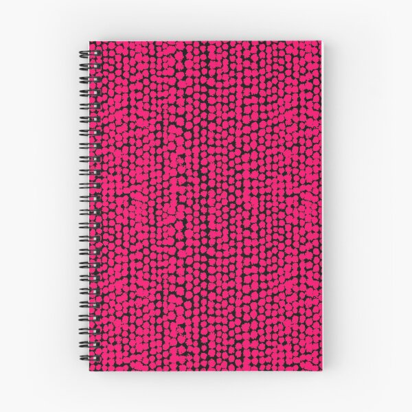 Item preview, Blotchy Spots Pattern 170820 - Neon Red on Black designed and sold by Artberry.