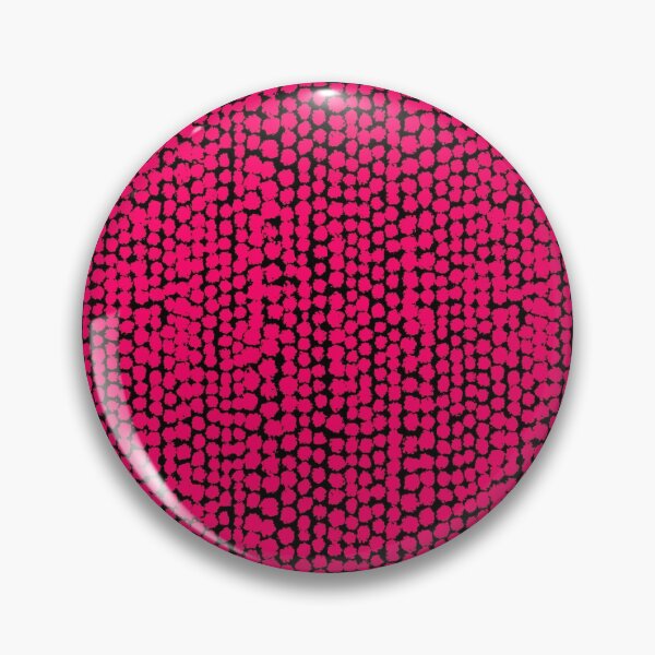Item preview, Blotchy Spots Pattern 170820 - Neon Red on Black designed and sold by Artberry.