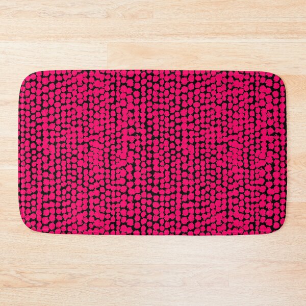 Item preview, Blotchy Spots Pattern 170820 - Neon Red on Black designed and sold by Artberry.