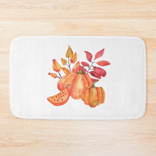 Item preview, Maple leaves and ripe pumpkin  designed and sold by Designhub14.
