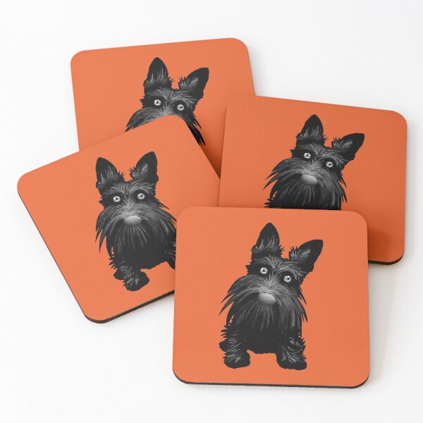 Item preview, Cute Scotty Scottie Dog - Orange designed and sold by VicEllisArt.