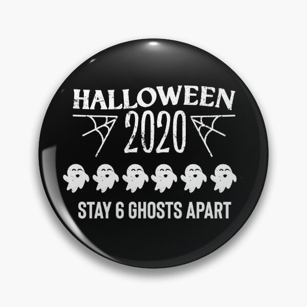 Item preview, 6 Ghost apart trick or treat 2020 designed and sold by RainbowPandas.
