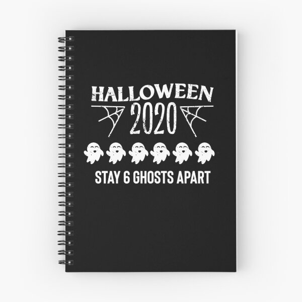 Item preview, 6 Ghost apart trick or treat 2020 designed and sold by RainbowPandas.